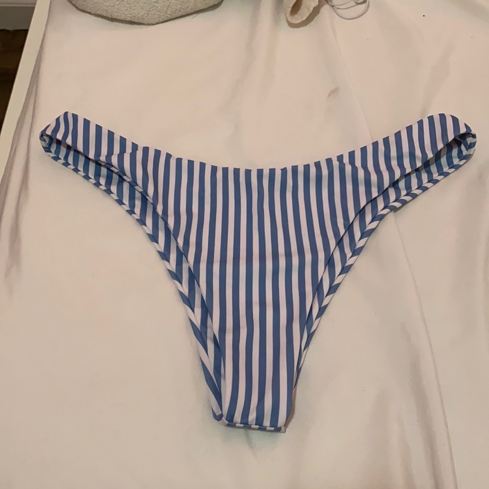 Zaful striped bikini bottom